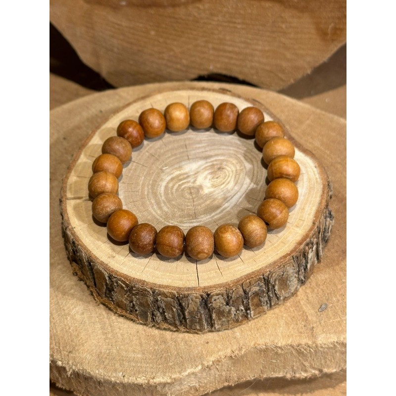 Bracelet en bois de cèdre - 8mm