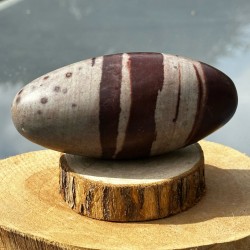 Shiva Lingam 12 cm - Narmada - 1