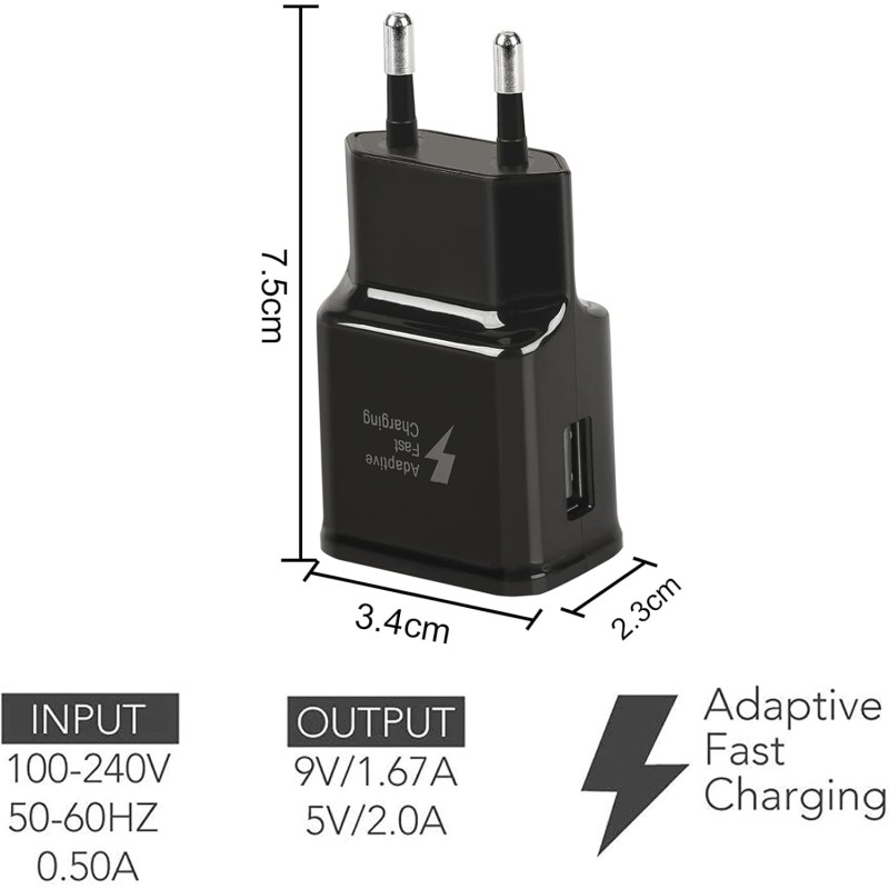 Adaptateur secteur USB 5.0V - 2.0A - idéal pour le Osens wave