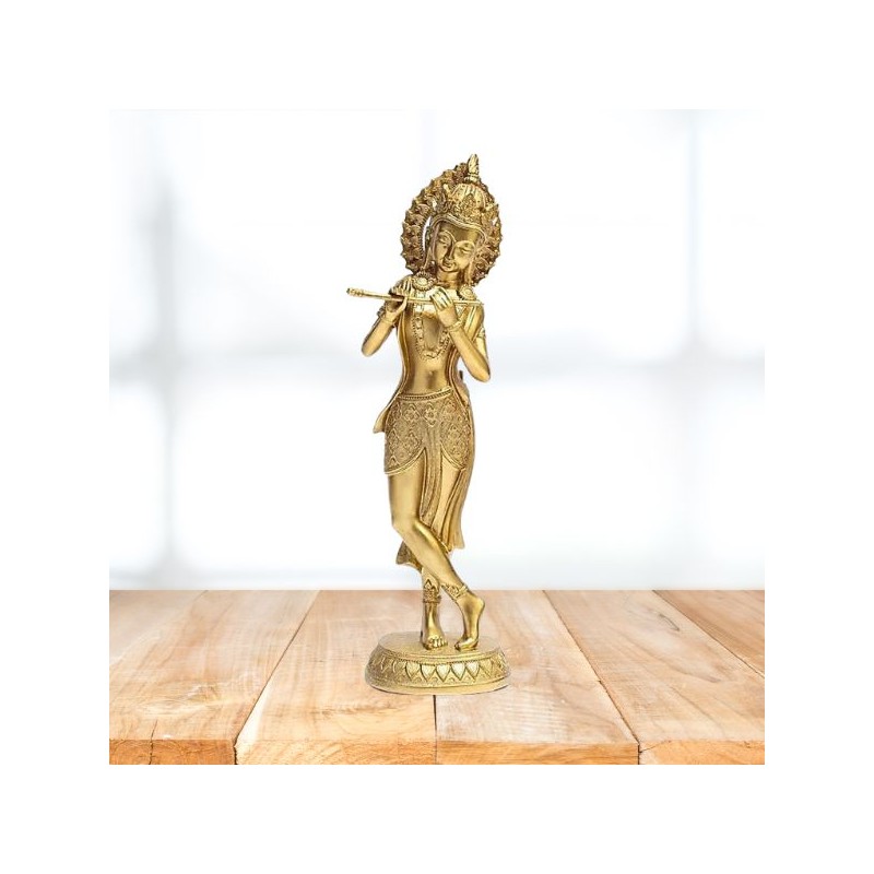 Statue Krishna Seigneur - 37 cm