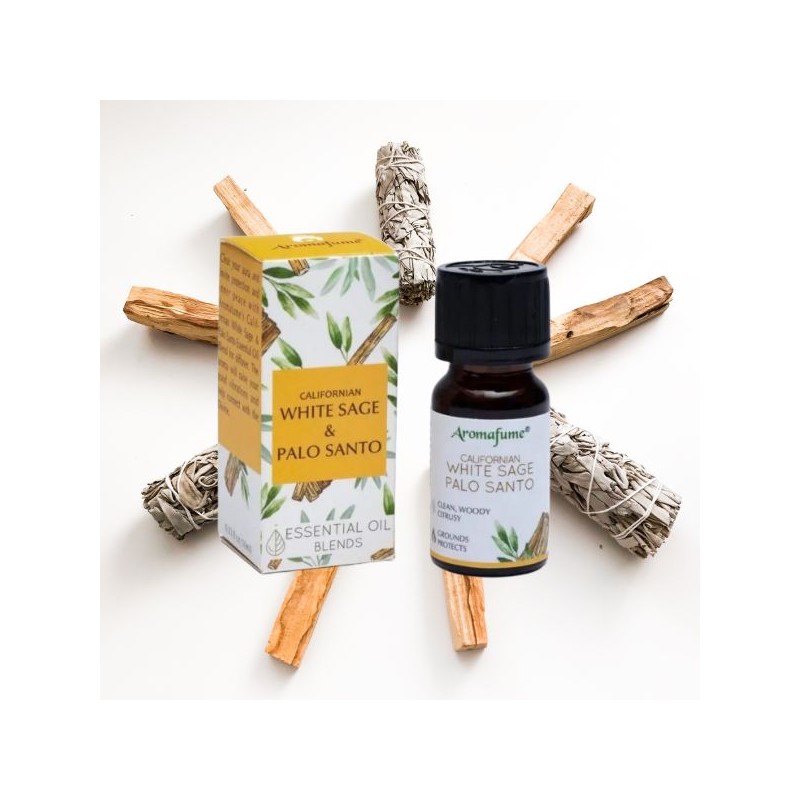 Huiles essentielles - Sauge Blanche & Bois de Santal - Aromafume