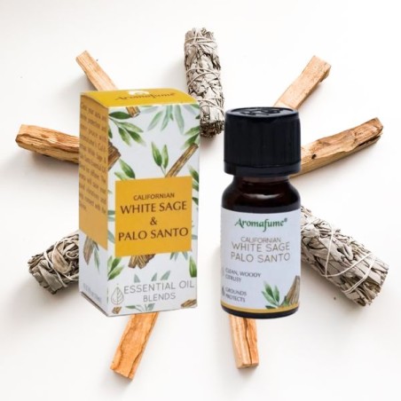 Huiles essentielles - Sauge Blanche & Bois de Santal - Aromafume