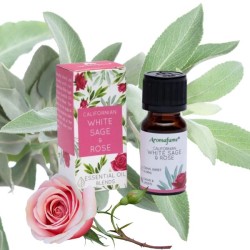 Huiles essentielles - Sauge Blanche & Rose - Aromafume