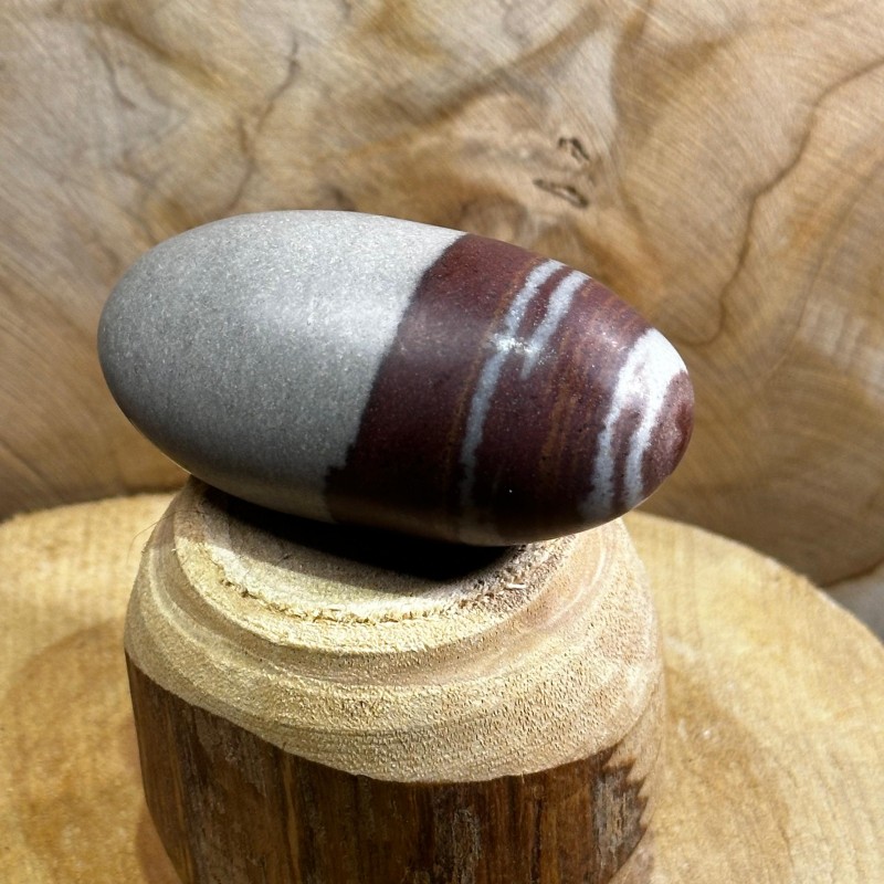 Shiva Lingam 8 cm - Narmada - 1