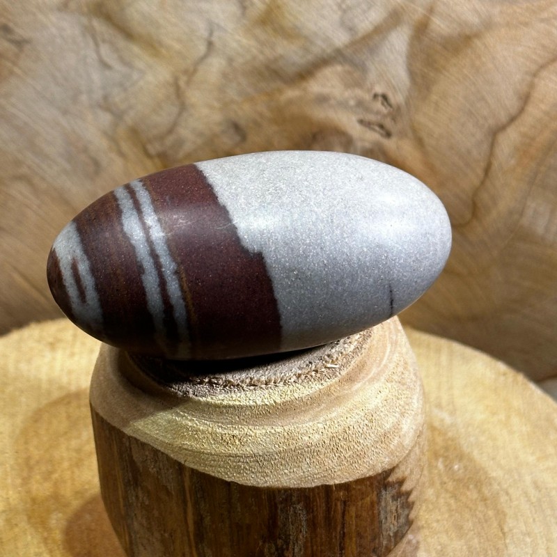 Shiva Lingam 8 cm - Narmada - 1