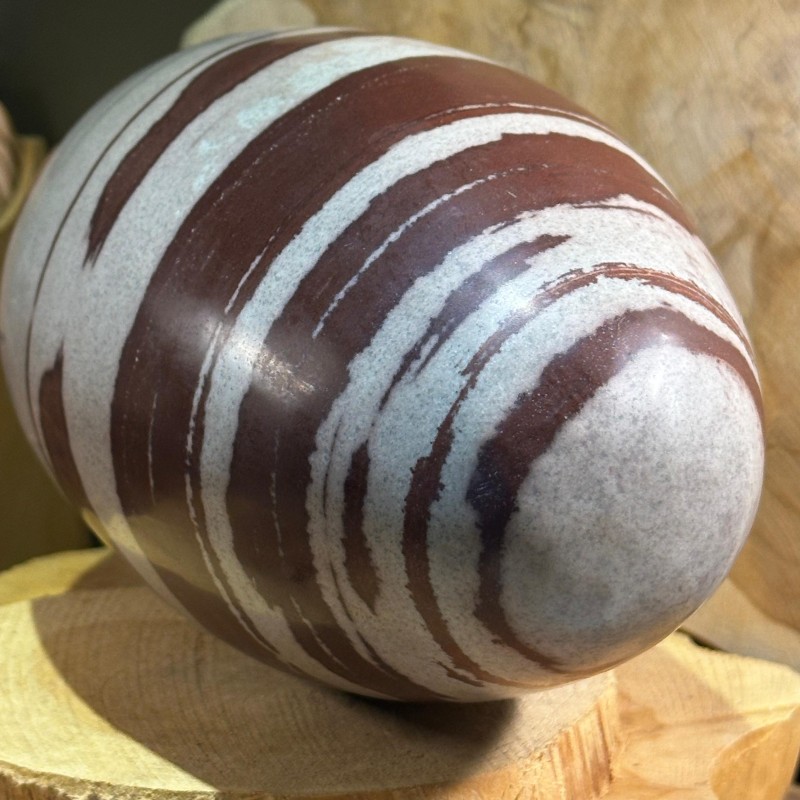 Shiva Lingam 32 x 14 cm  - XL - Narmada