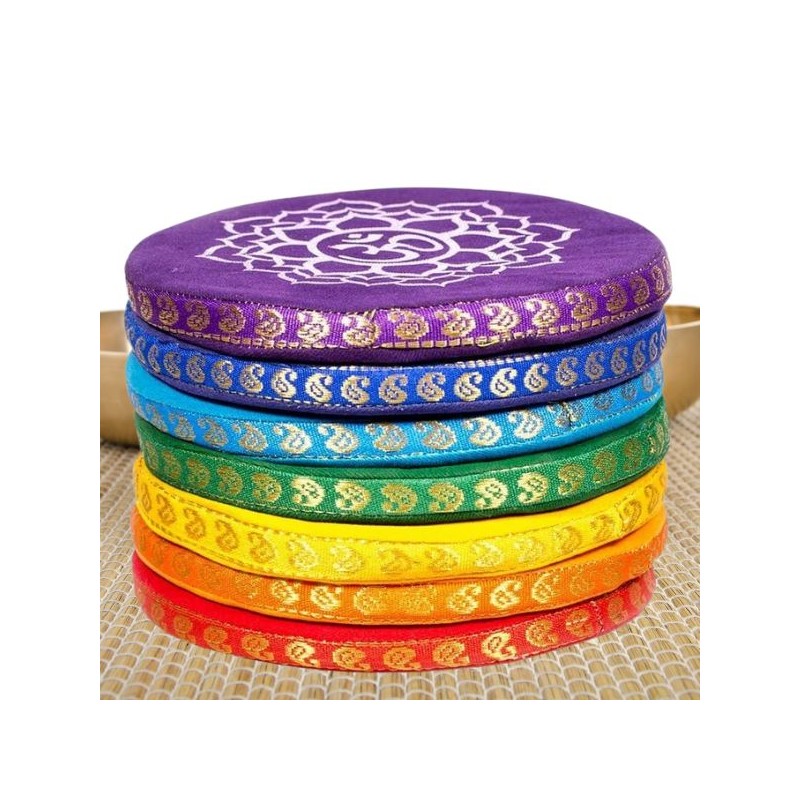 Bol Chantant - Coussins 7 chakras - 14,5 cm