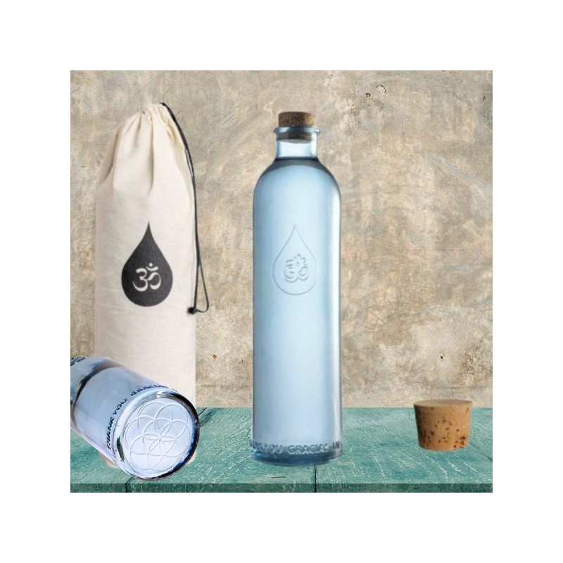 Bouteille OHMwater MAXI - GRATITUDE - SEMENCE DE VIE - 1200 ml