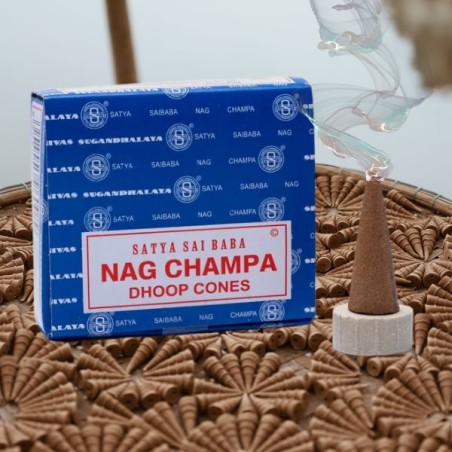 Nag Champa - Sai Baba - 12 cônes