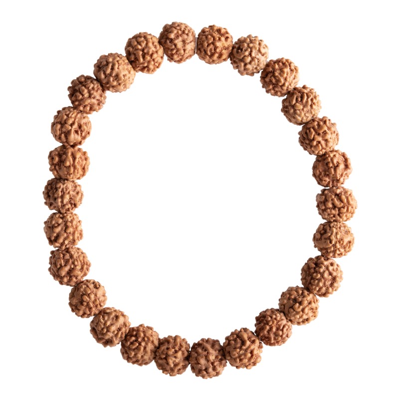 Bracelet Rudraksha -  élastique