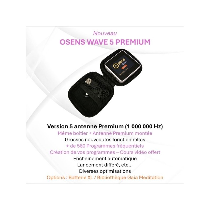 Osens Wave 5 Premium - Harmonisateur bioénergétique