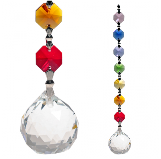 Où trouver boule de cristal à suspendre feng shui facettée harmoniser votre  intérieur - Escale Sensorielle