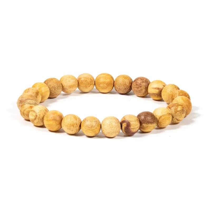 Bracelet Palo Santo - M - élastique